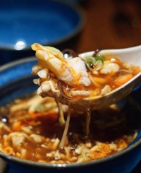 La Mian Noodle in Hot and Sour Soup
